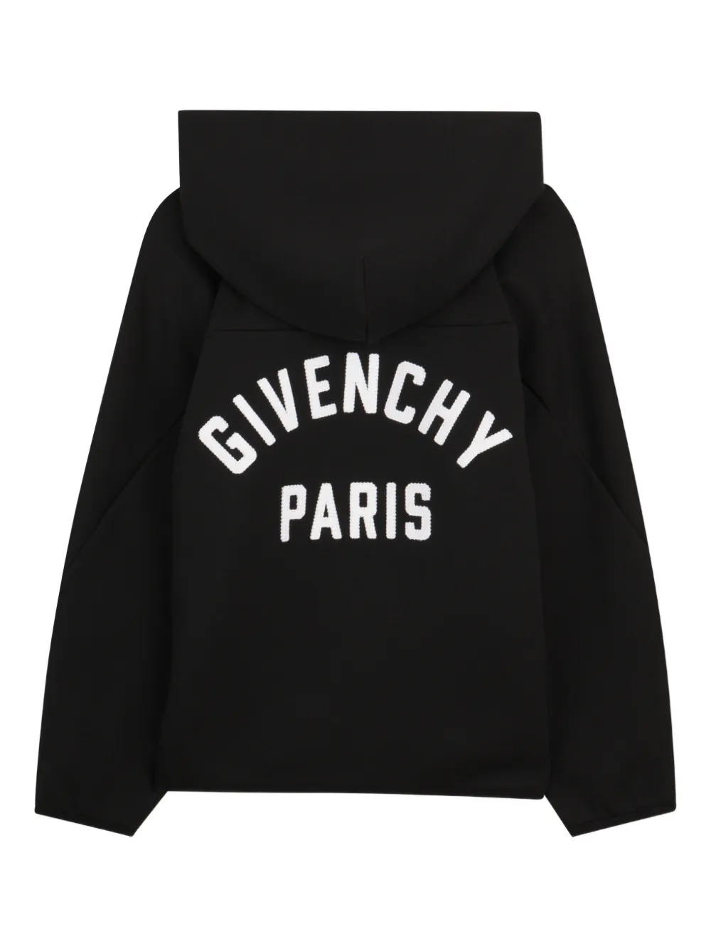 Givenchy Kids Hoodie met rits Zwart