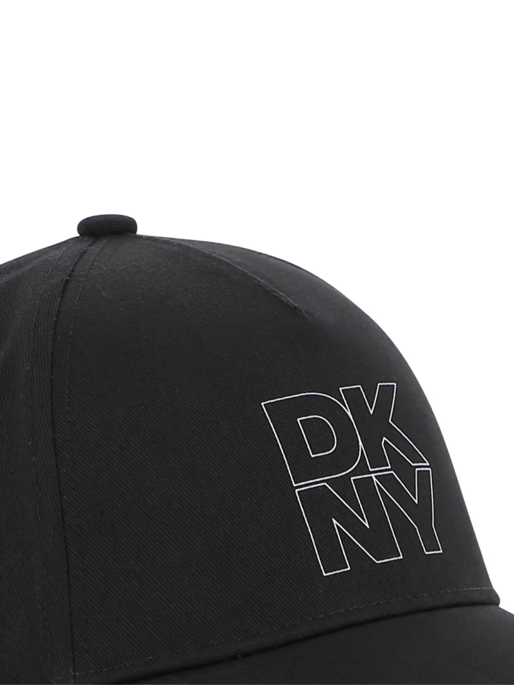 Dkny Kids Pet met geborduurd logo Zwart