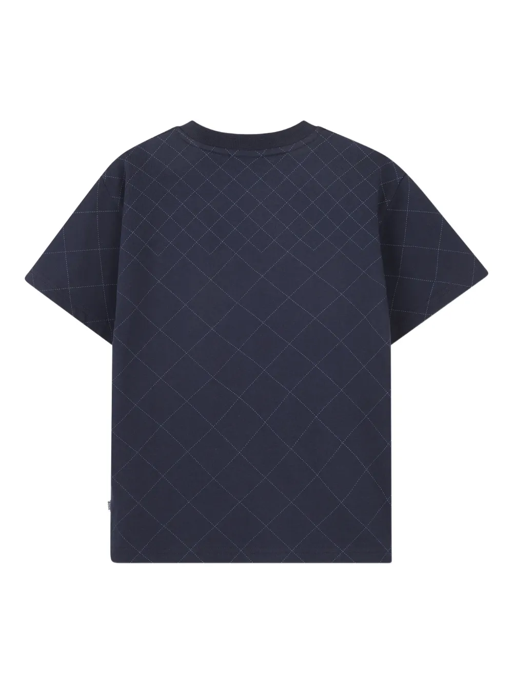 BOSS Kidswear T-shirt met print Blauw