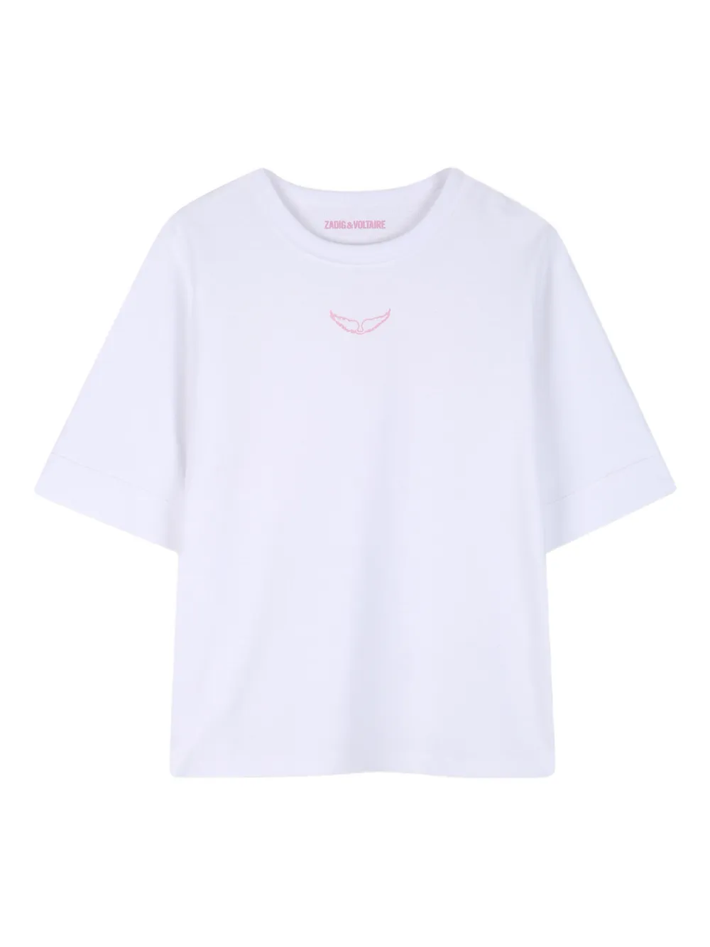 Zadig & Voltaire Kids T-shirt con grafica - Bianco