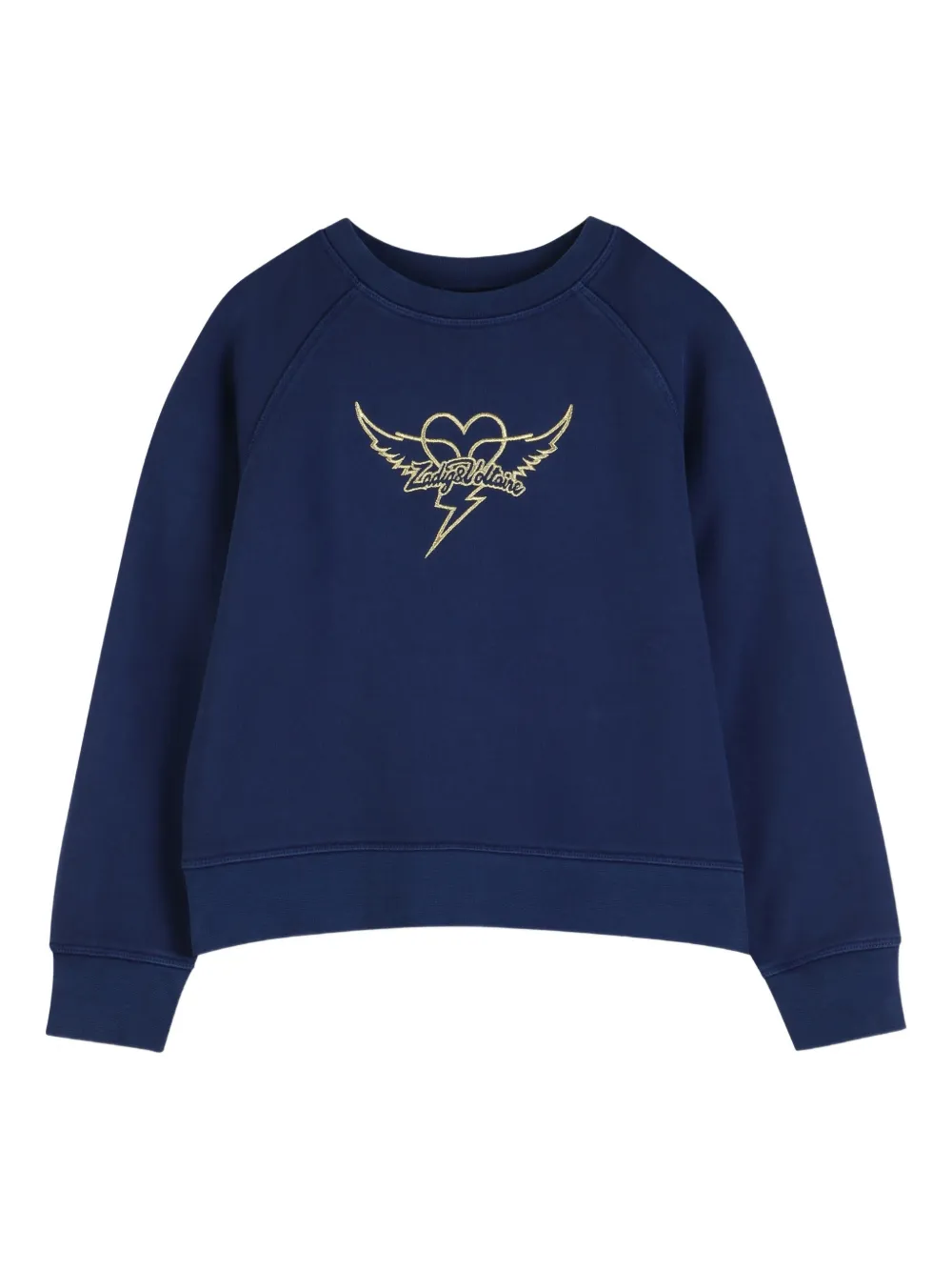 Zadig & Voltaire Kids Felpa con grafica - Blu
