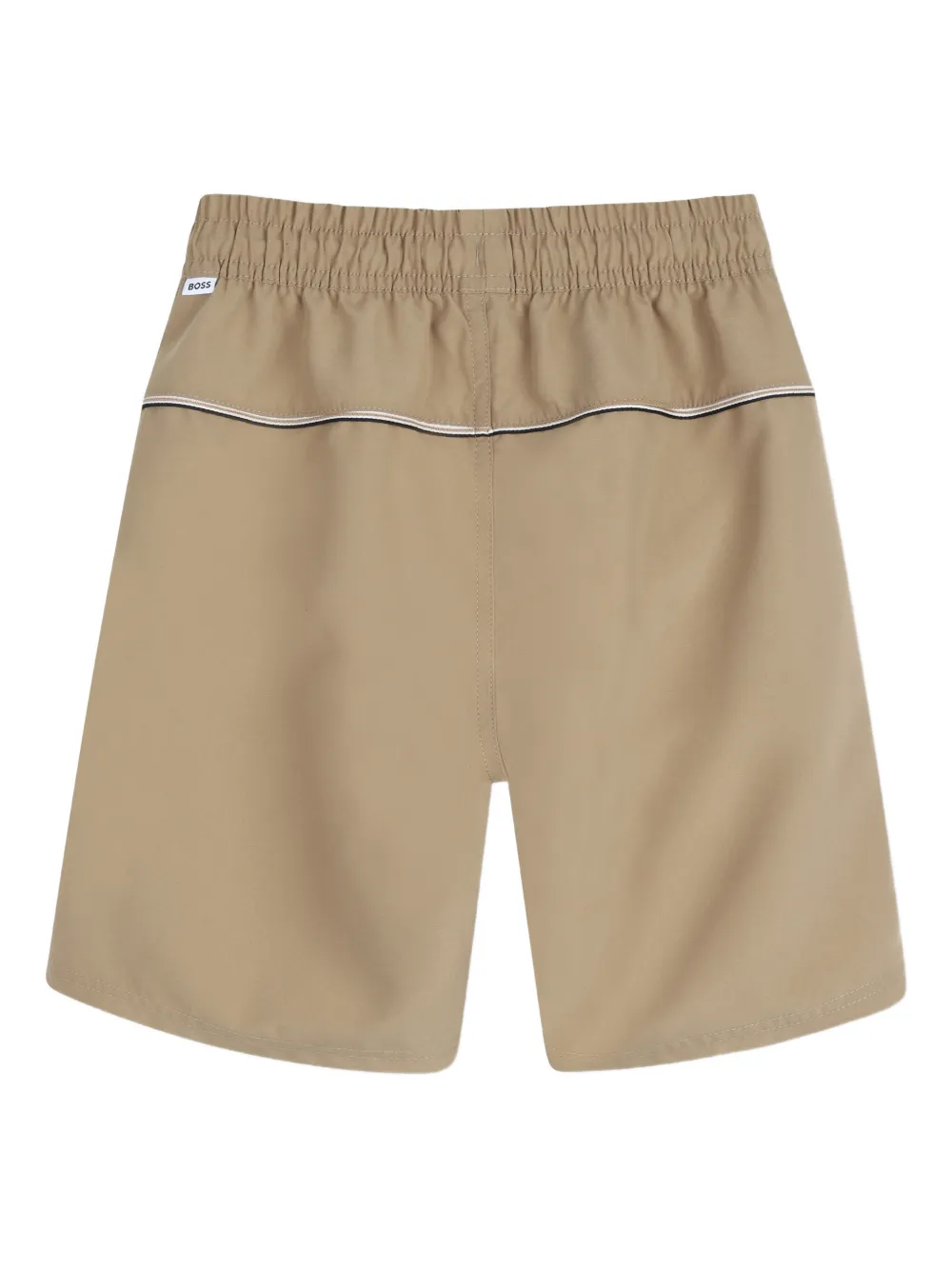  Boss Kidswear Drawstring Swim Shorts - Neutrals 
