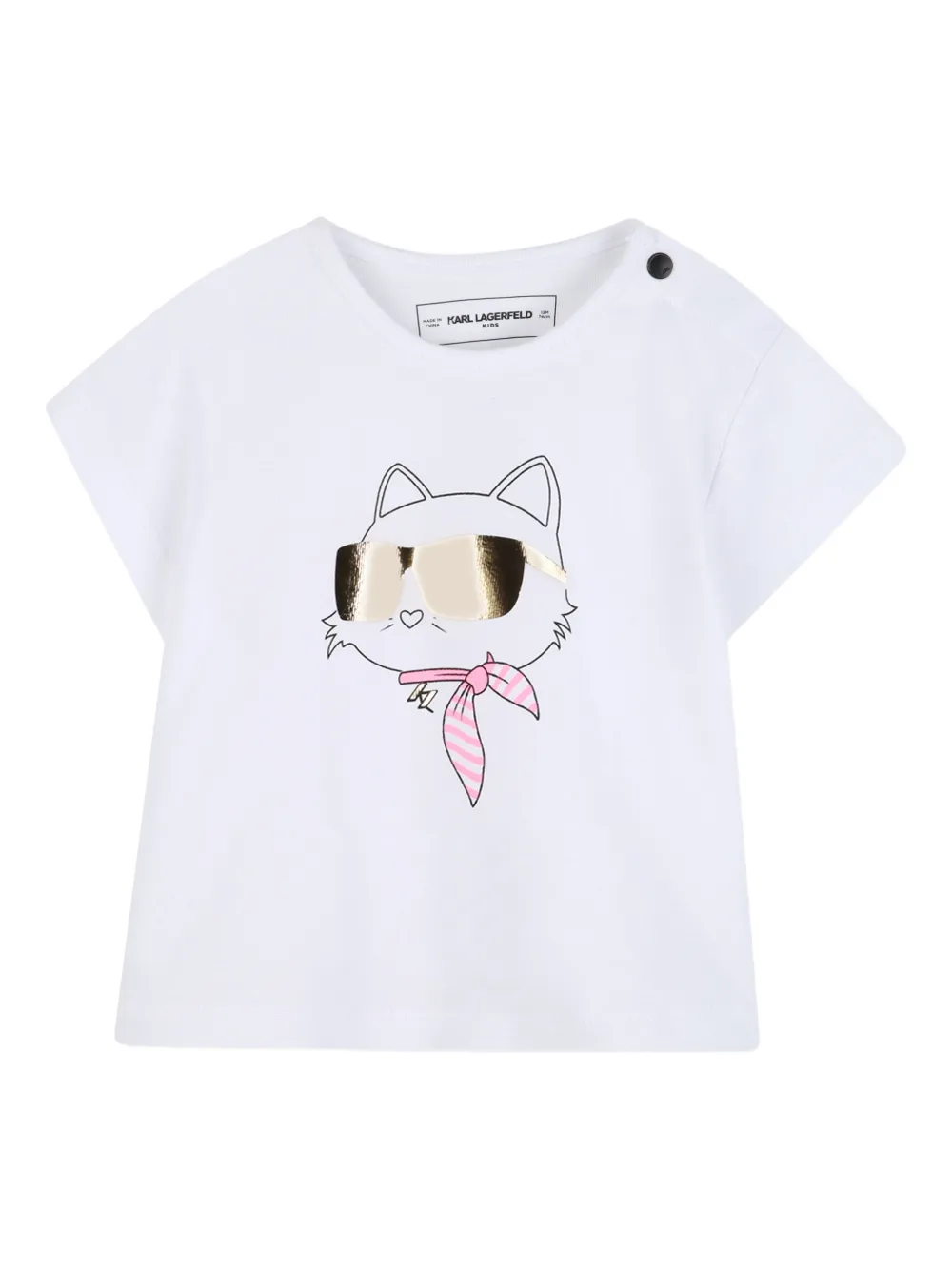 Karl Lagerfeld Kids Ikon Choupette trainingspak Roze