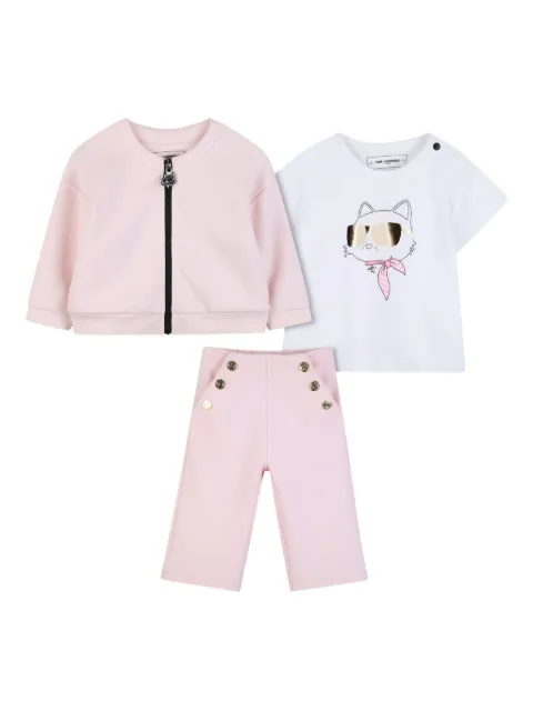 Karl Lagerfeld Kids traje deportivo Ikon Choupette
