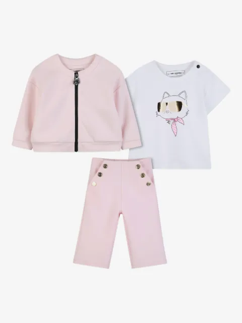 Karl Lagerfeld Kids traje deportivo Ikon Choupette