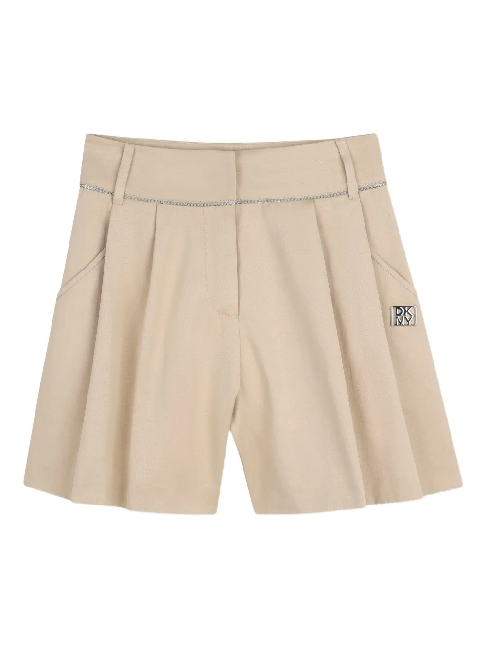 Dkny Kids Bermuda con pieghe - Toni neutri