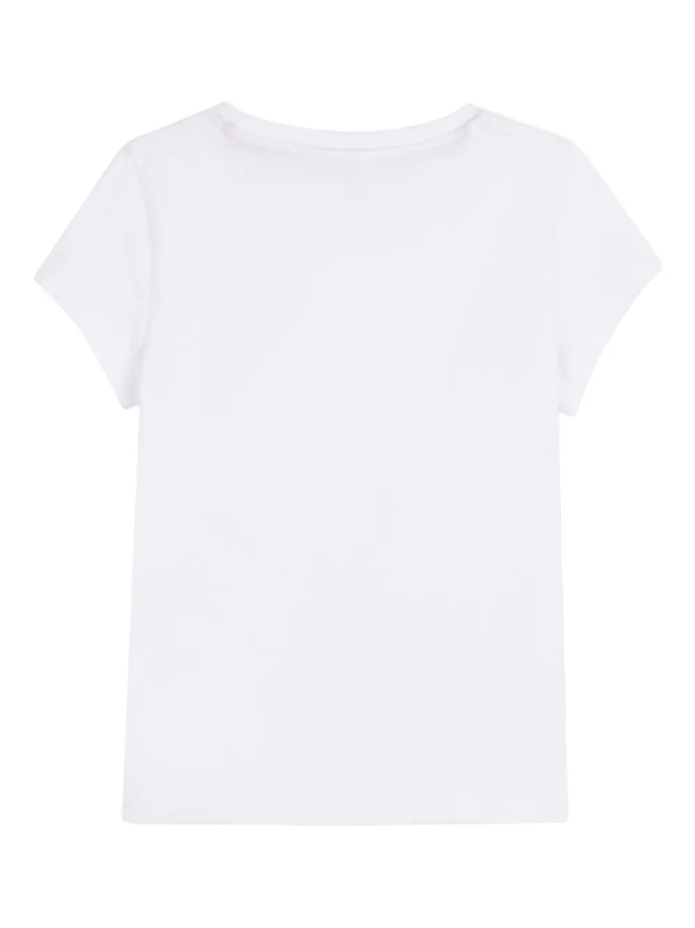 HUGO KIDS T-shirt met hart-motief Wit