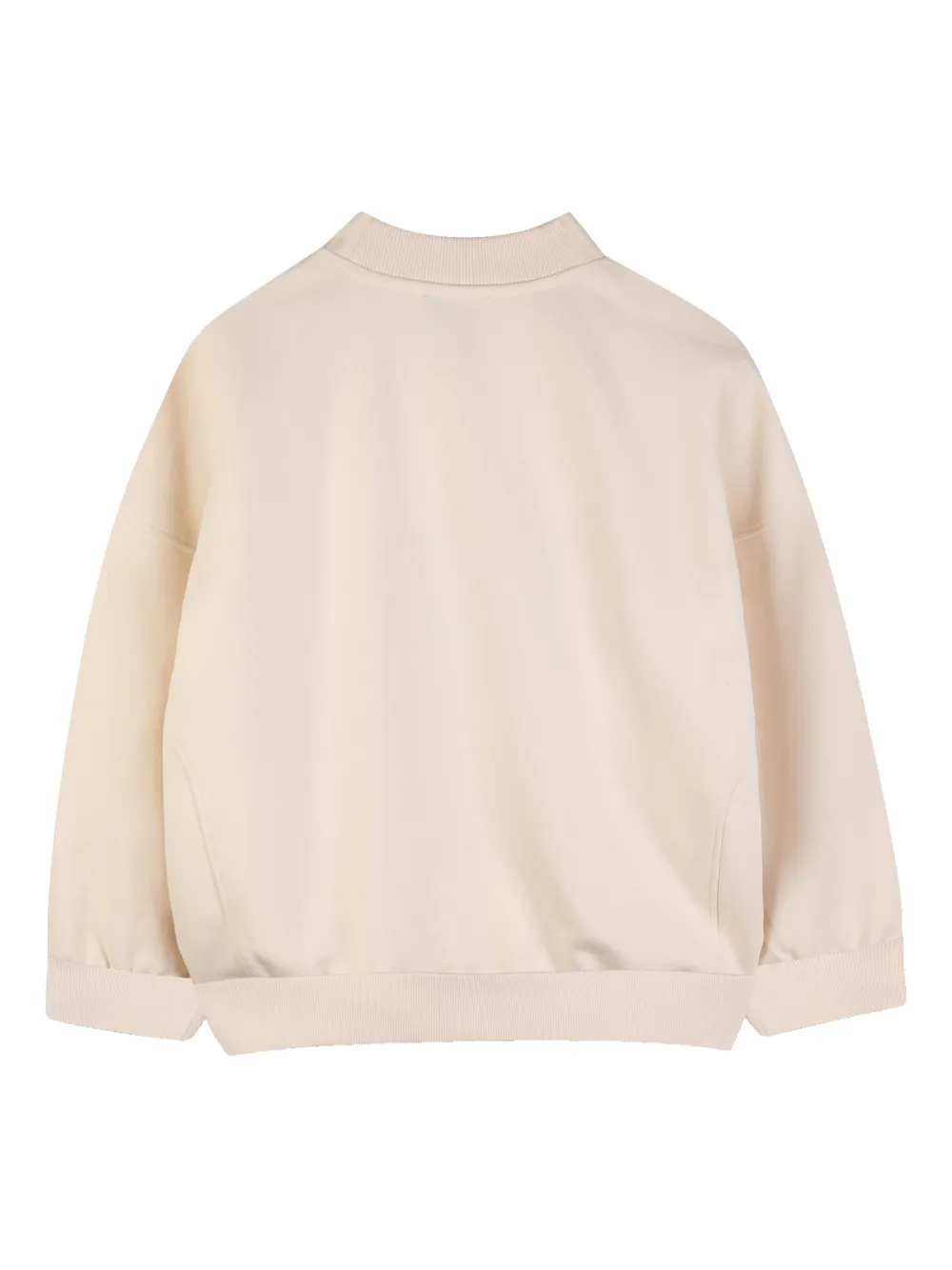 Kenzo Kids Sweater met Tiger print Beige