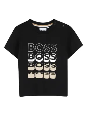 Burberry Kids Thomas Bear Friends Cotton T-shirt | Black | FARFETCH