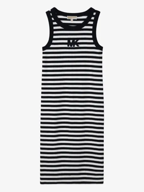 Michael Kors Kids vestido con motivo de rayas