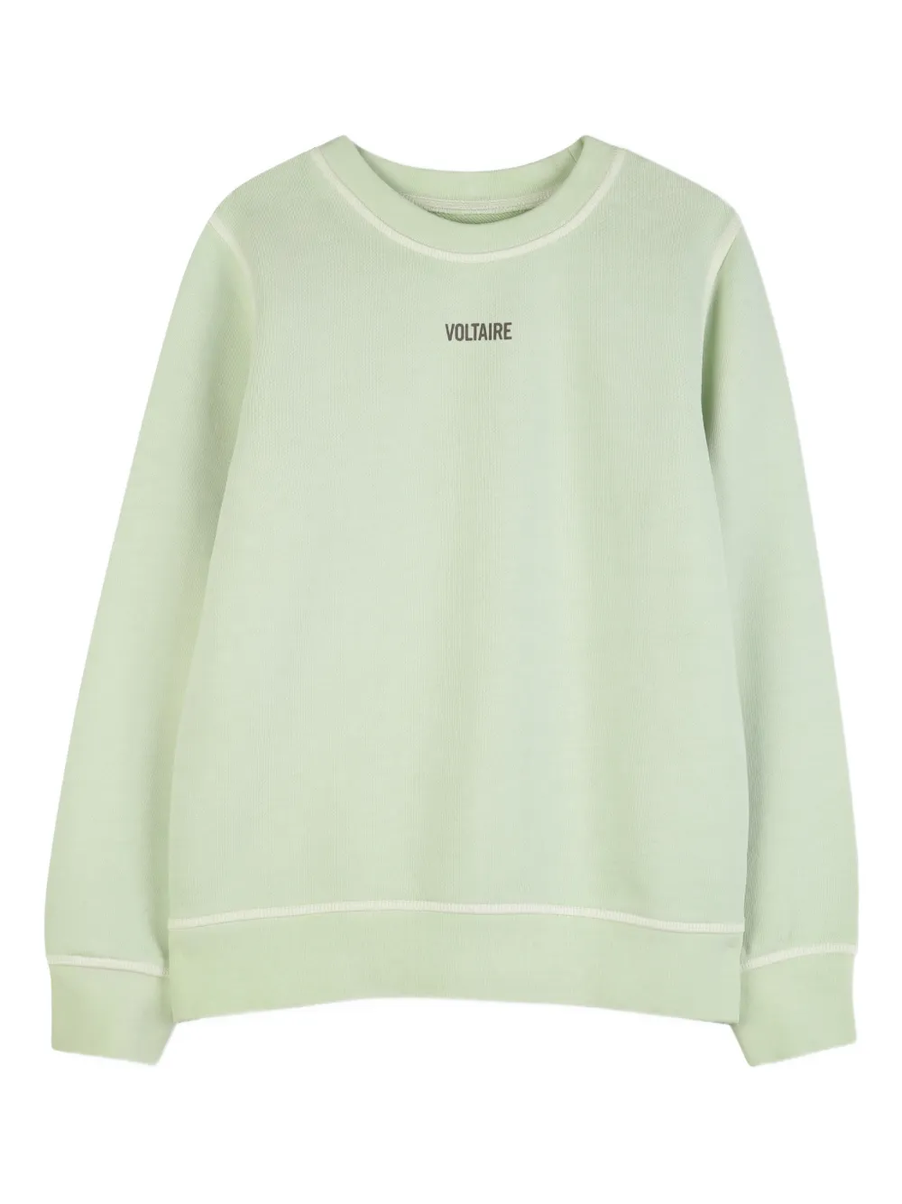 Zadig & Voltaire Kids Felpa con stampa - Verde