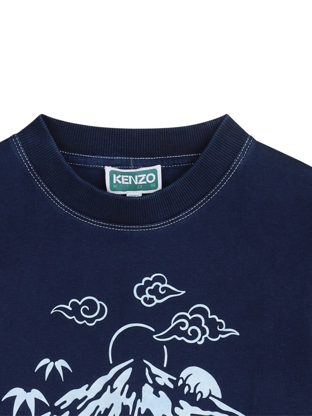 Kenzo Kids T-shirt Blauw