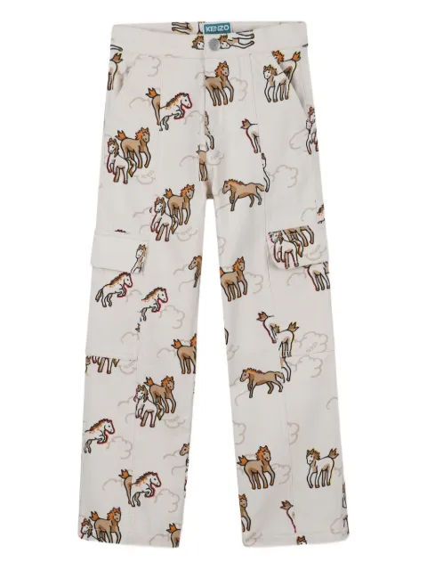 Kenzo Kids pantalones cargo Lunar New Year