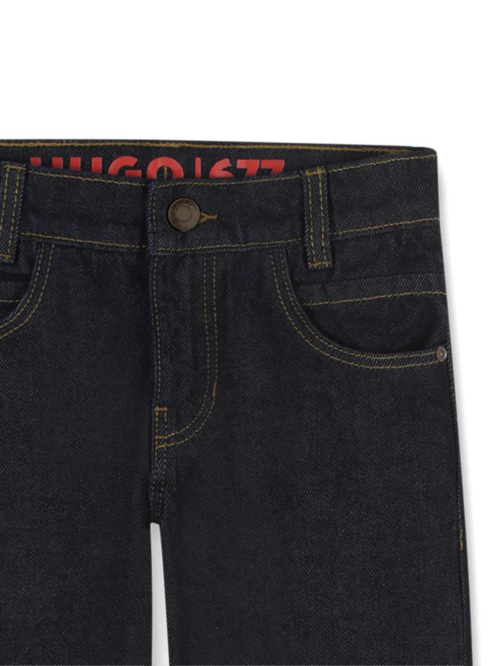  Hugo Kids Five-pocket Jeans - Blue 