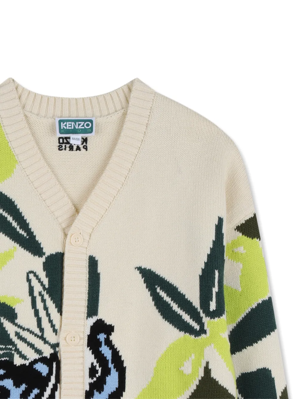 Floral V-Neck Cardigan