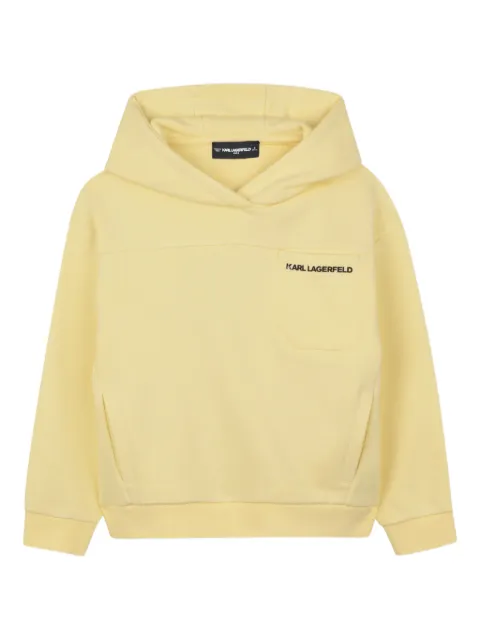 Karl Lagerfeld Kids hoodie con logo estampado