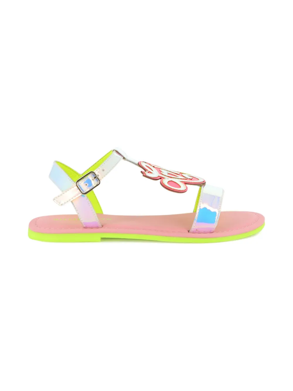 Billieblush Holografische sandalen Wit