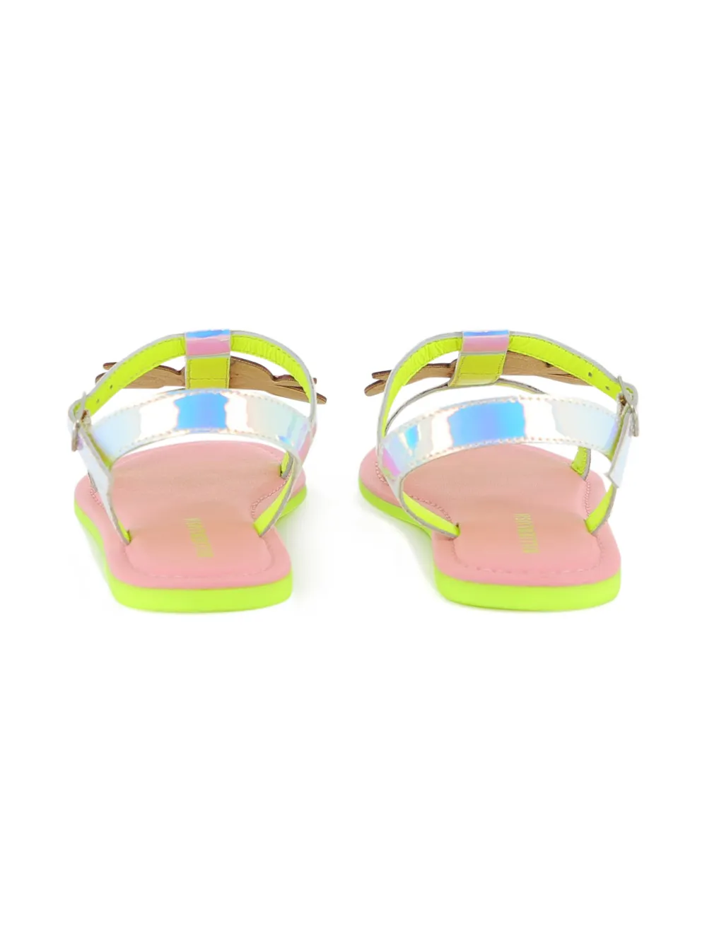 Billieblush Holografische sandalen Wit