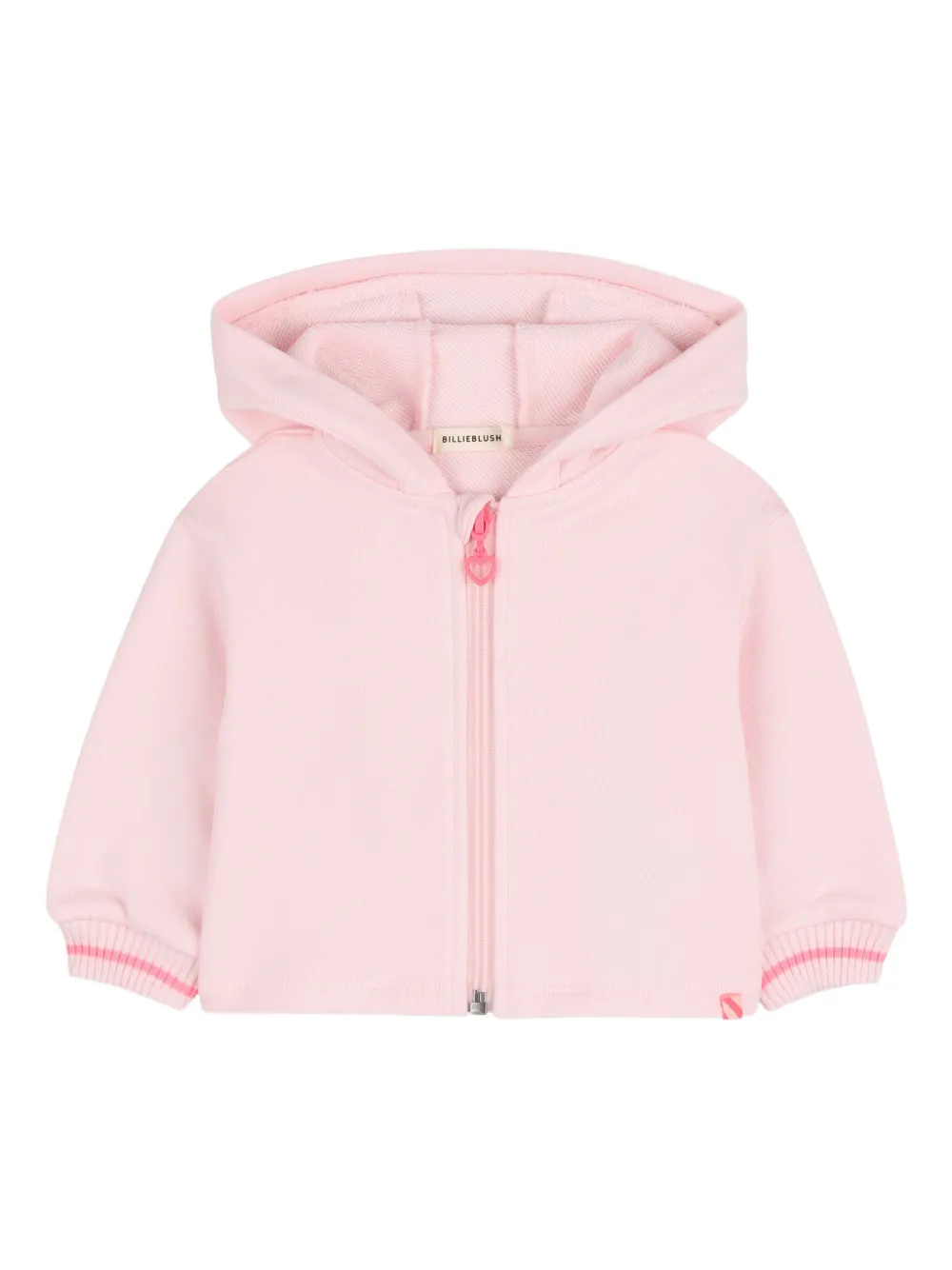 Billieblush Felpa con cappuccio e zip - Rosa