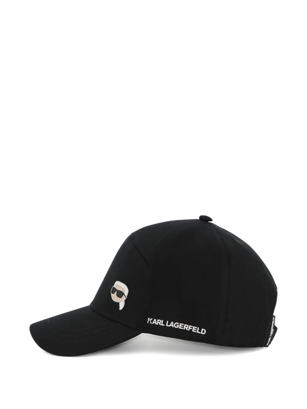 Karl Lagerfeld Kids Pet met logodetail Zwart