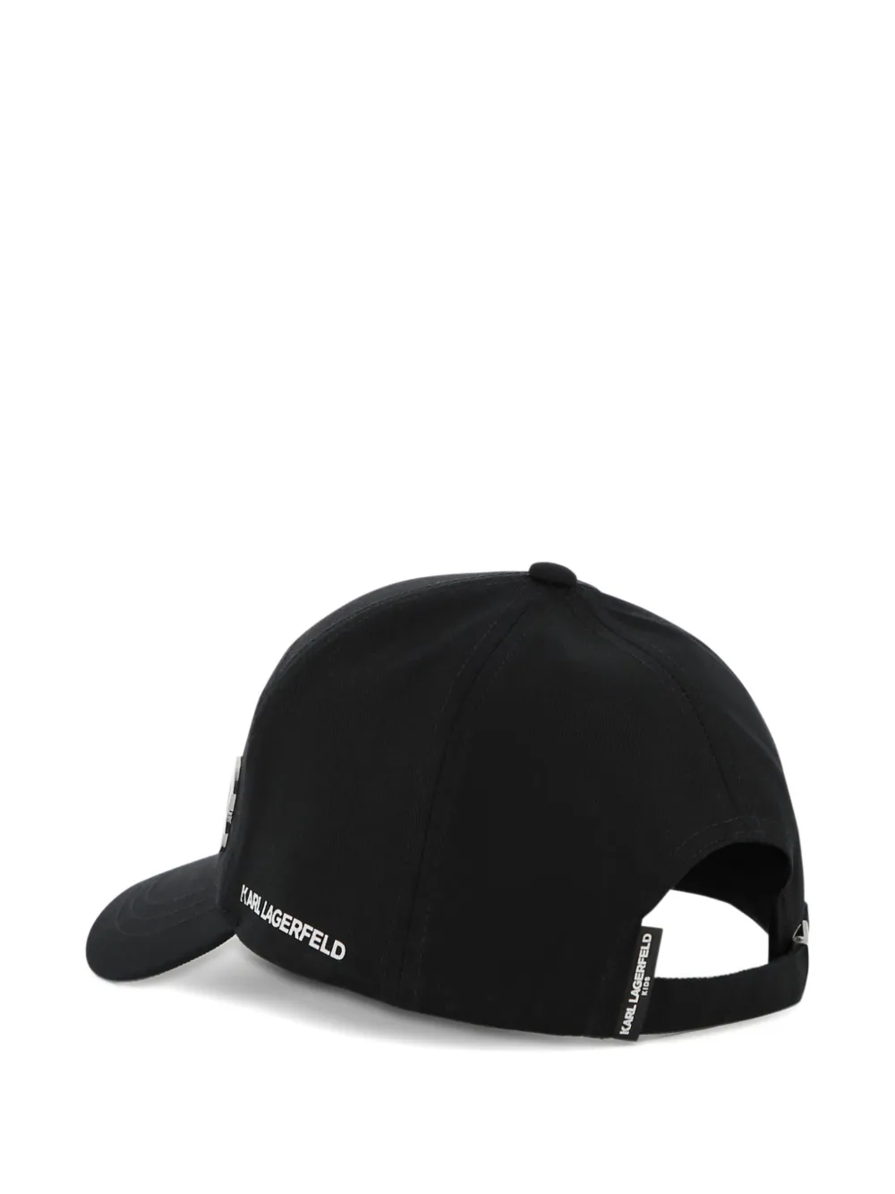 Karl Lagerfeld Kids Pet met logodetail Zwart
