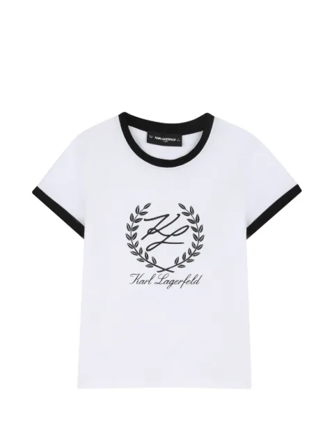 Karl Lagerfeld Kids logo-detail T-shirt