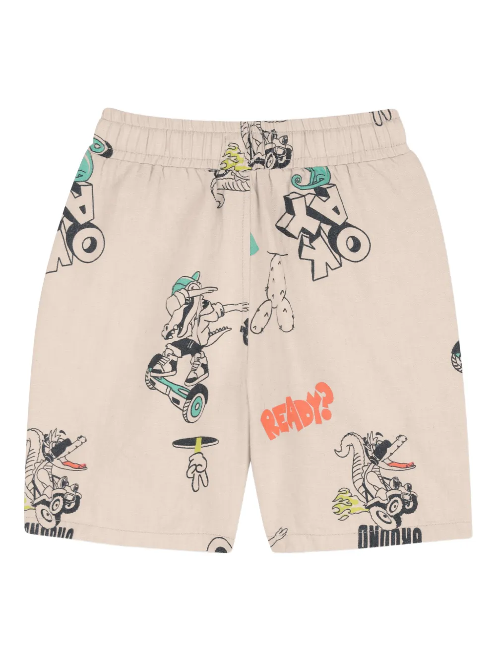 Billieblush Bermuda shorts met print Beige