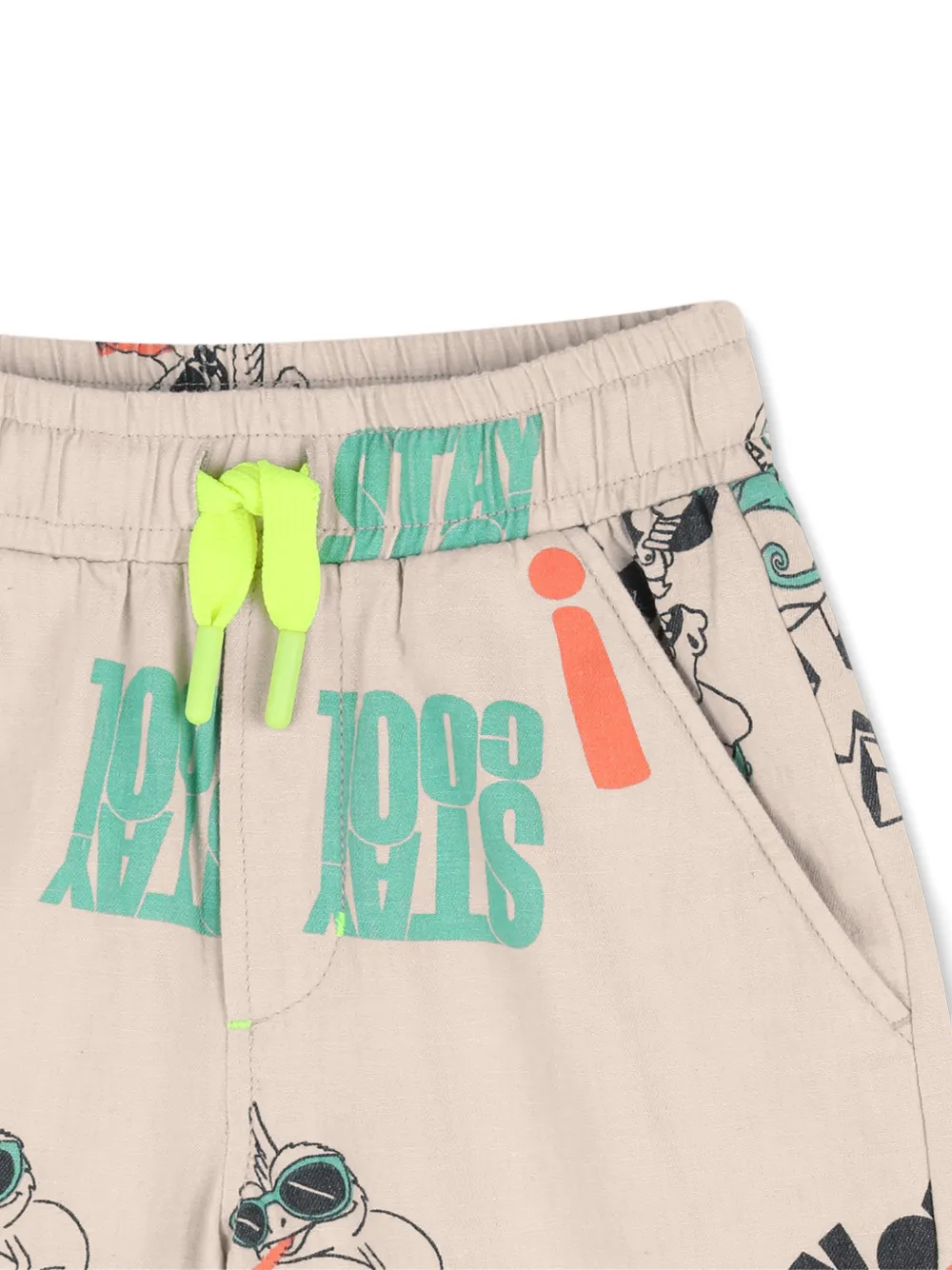 Billieblush Bermuda shorts met print Beige
