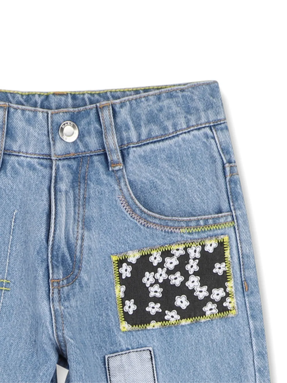 Marc Jacobs Kids Jeans met knoopsluiting Blauw