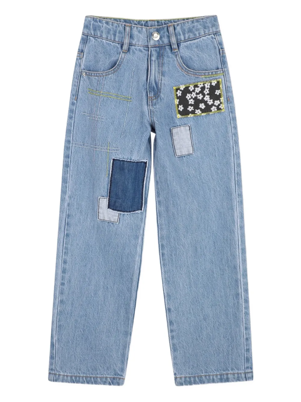 Marc Jacobs Kids Jeans con bottoni - Blu