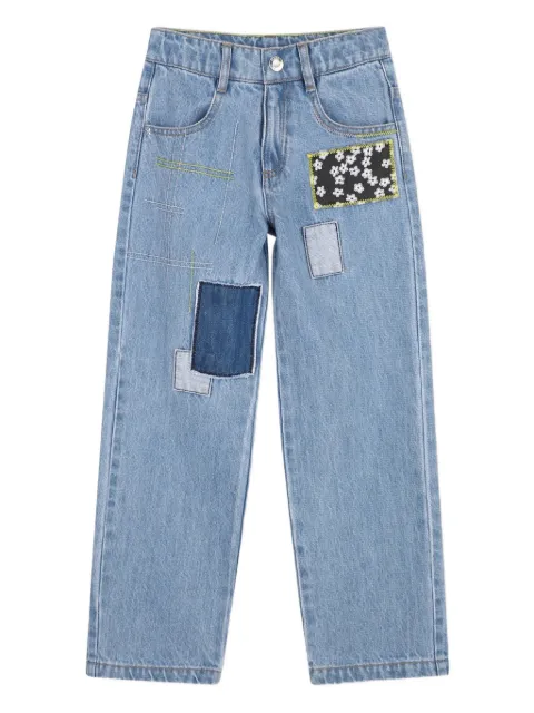 Marc Jacobs Kids button-fastening jeans