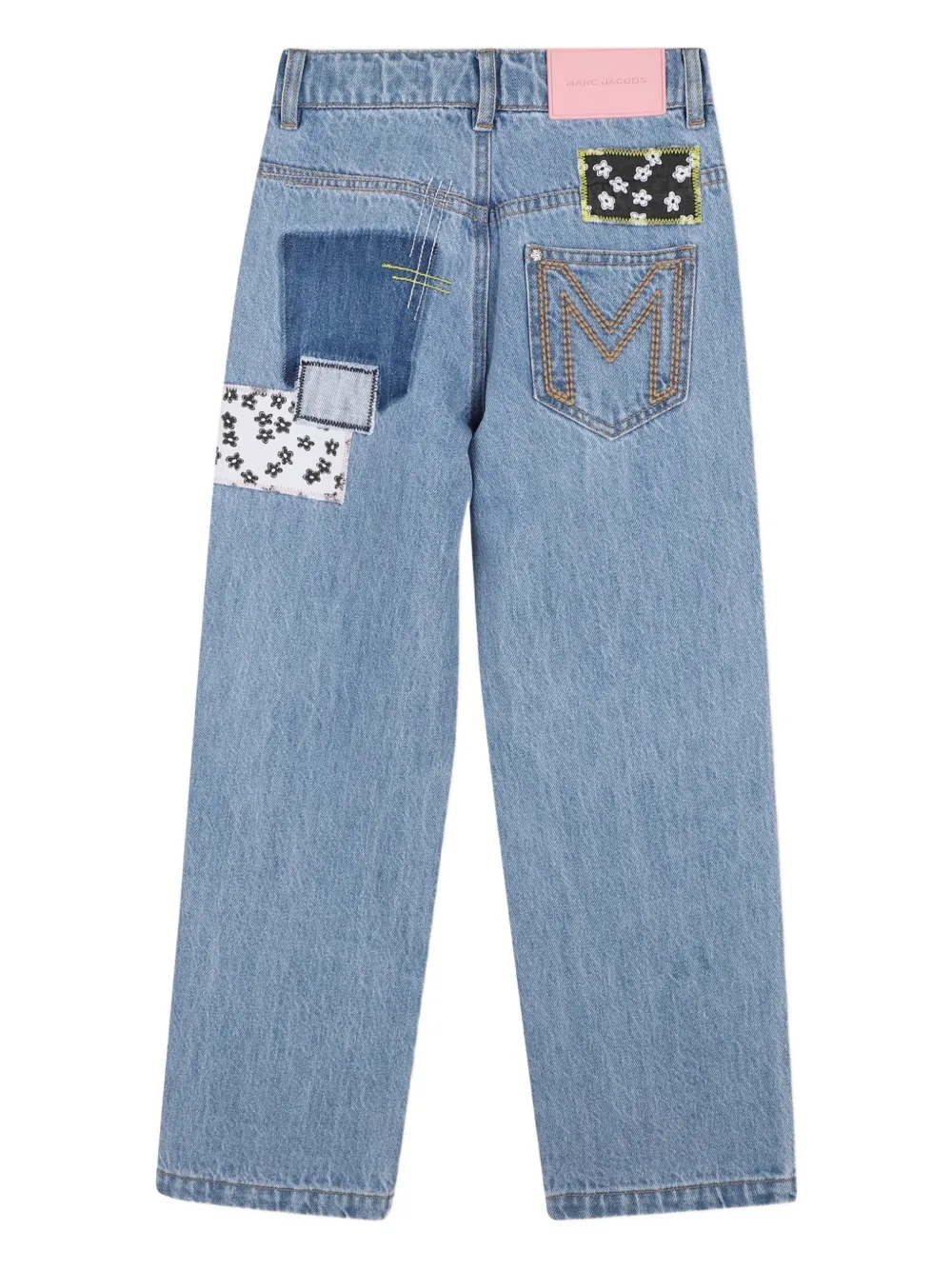 Marc Jacobs Kids Jeans met knoopsluiting Blauw