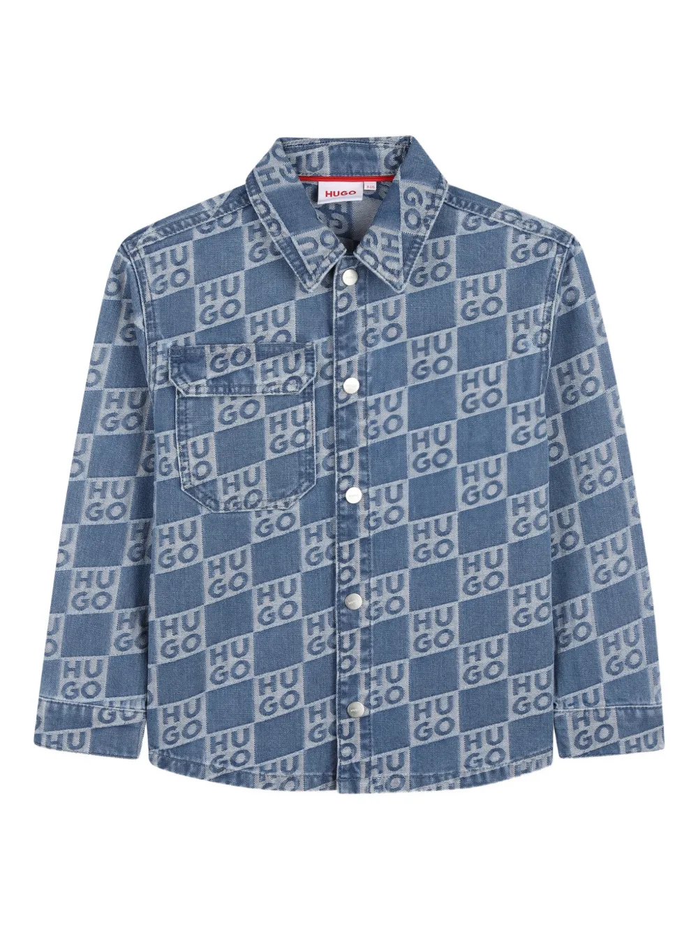 HUGO KIDS Camicia denim - Blu