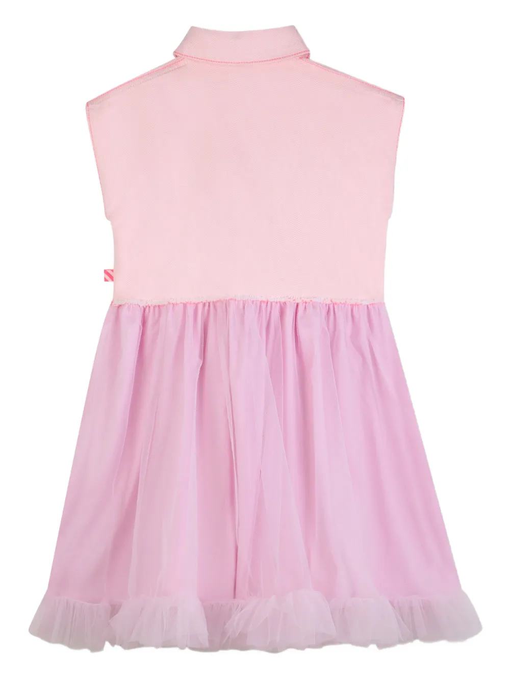 Billieblush Mouwloze jurk met tule rok Roze