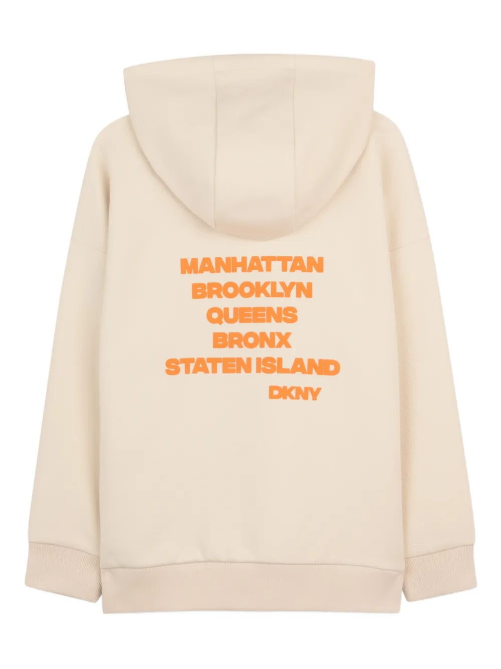 Dkny Kids Sweater met capuchon Beige