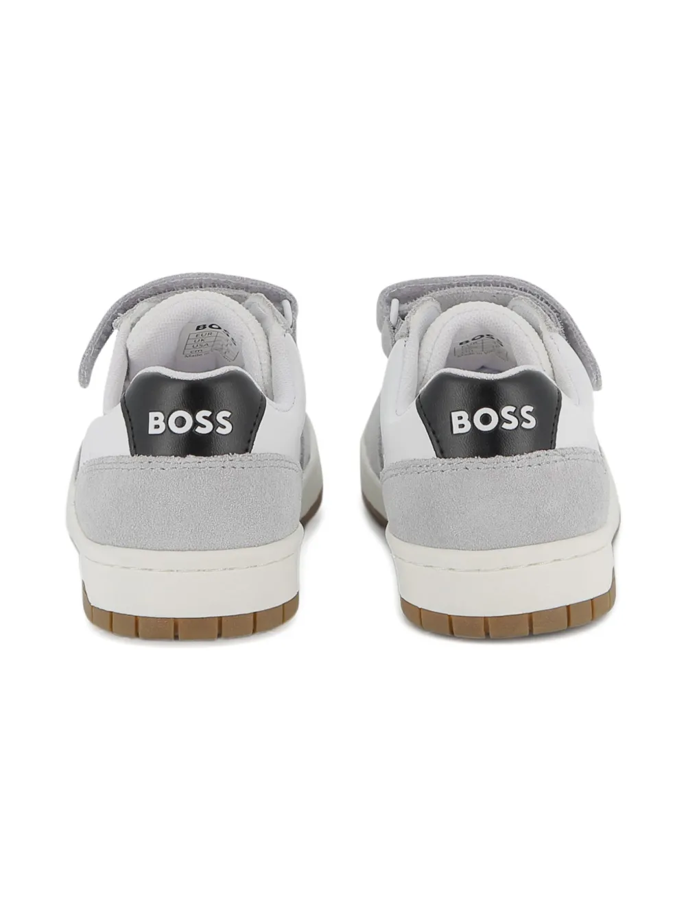 BOSS Kidswear Sneakers met klittenband Wit