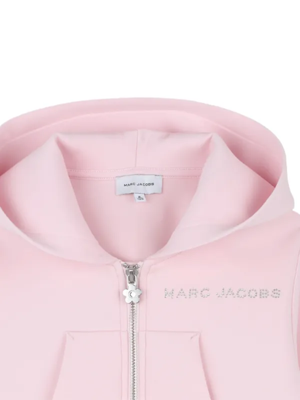 Marc Jacobs Kids Moletom Com Fechamento Por Zíper | Rosa | FARFETCH BR