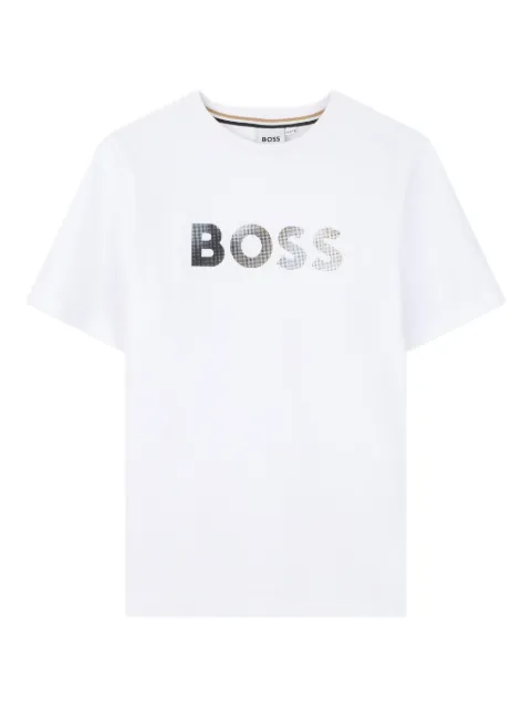 BOSS Kidswear logo-print short-sleeved T-shirt