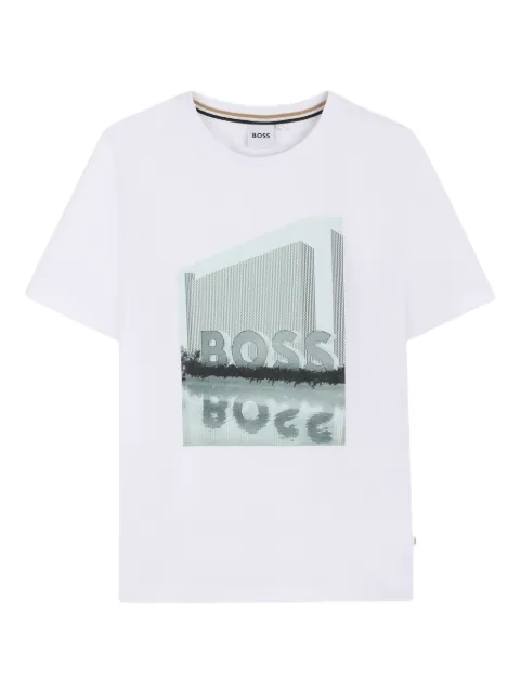 BOSS Kidswear graphic-print short-sleeved T-shirt