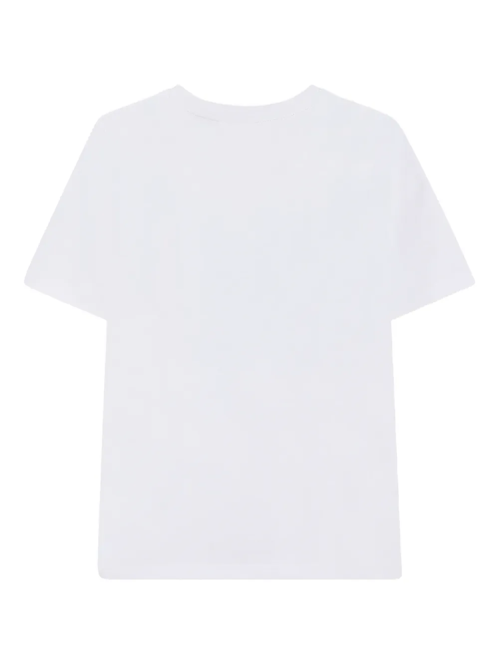 BOSS Kidswear T-shirt met korte mouwen en grafische print Wit
