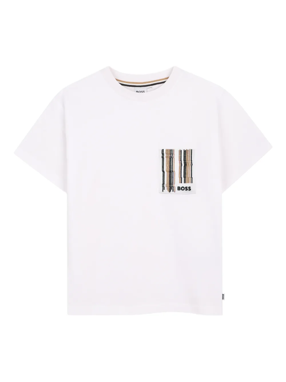 BOSS Kidswear T-shirt con logo - Bianco