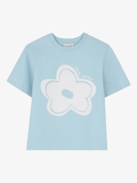 Marc Jacobs Kids T-Shirt mit Blumen-Print