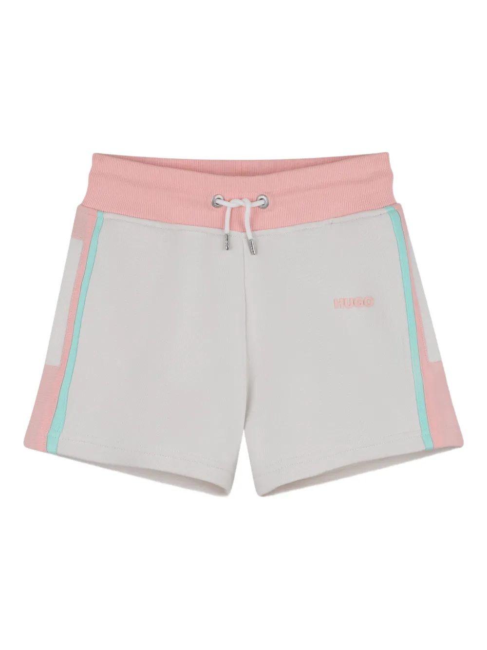 HUGO KIDS Bermuda a righe con coulisse - Toni neutri