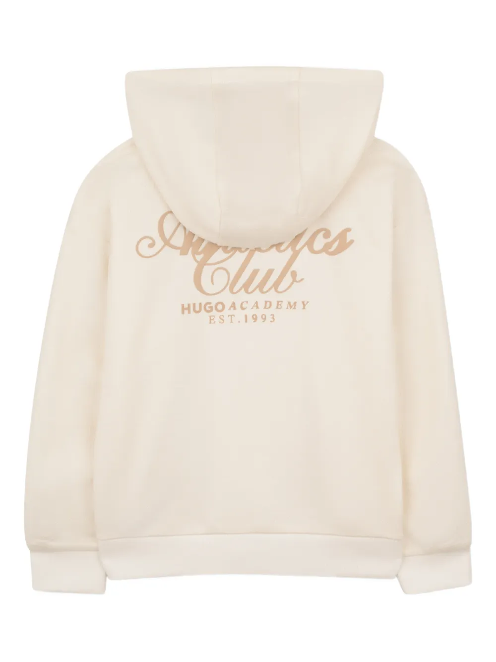 HUGO KIDS Hoodie met rits Beige