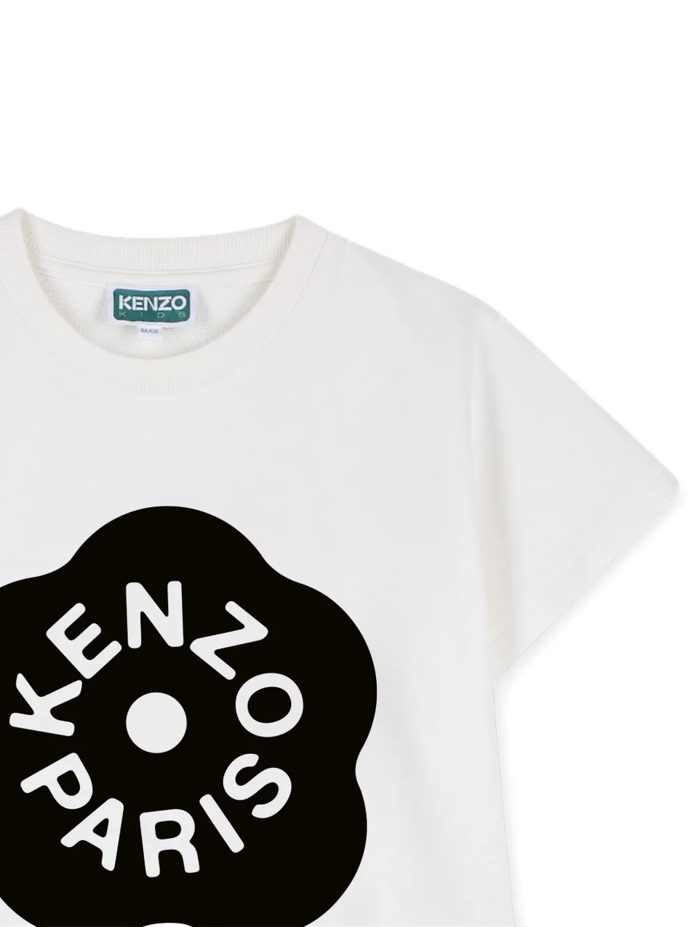  Kenzo Kids Floral-print Dress - White 