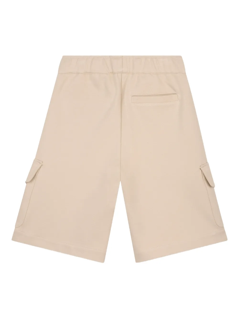  Lanvin Enfant Drawstring Cargo Shorts - Neutrals 
