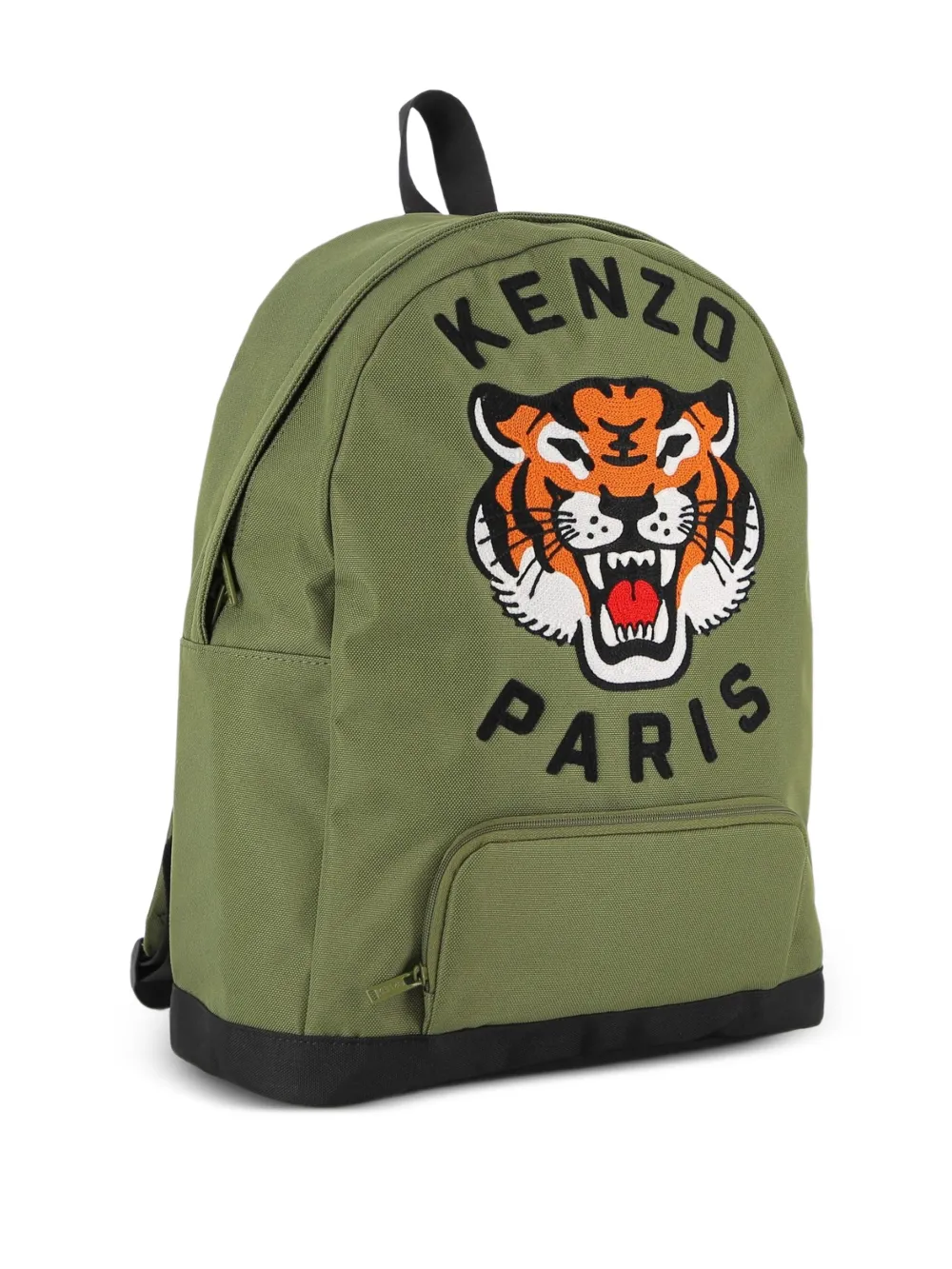  Kenzo Kids Tiger Head Backpack - Green 