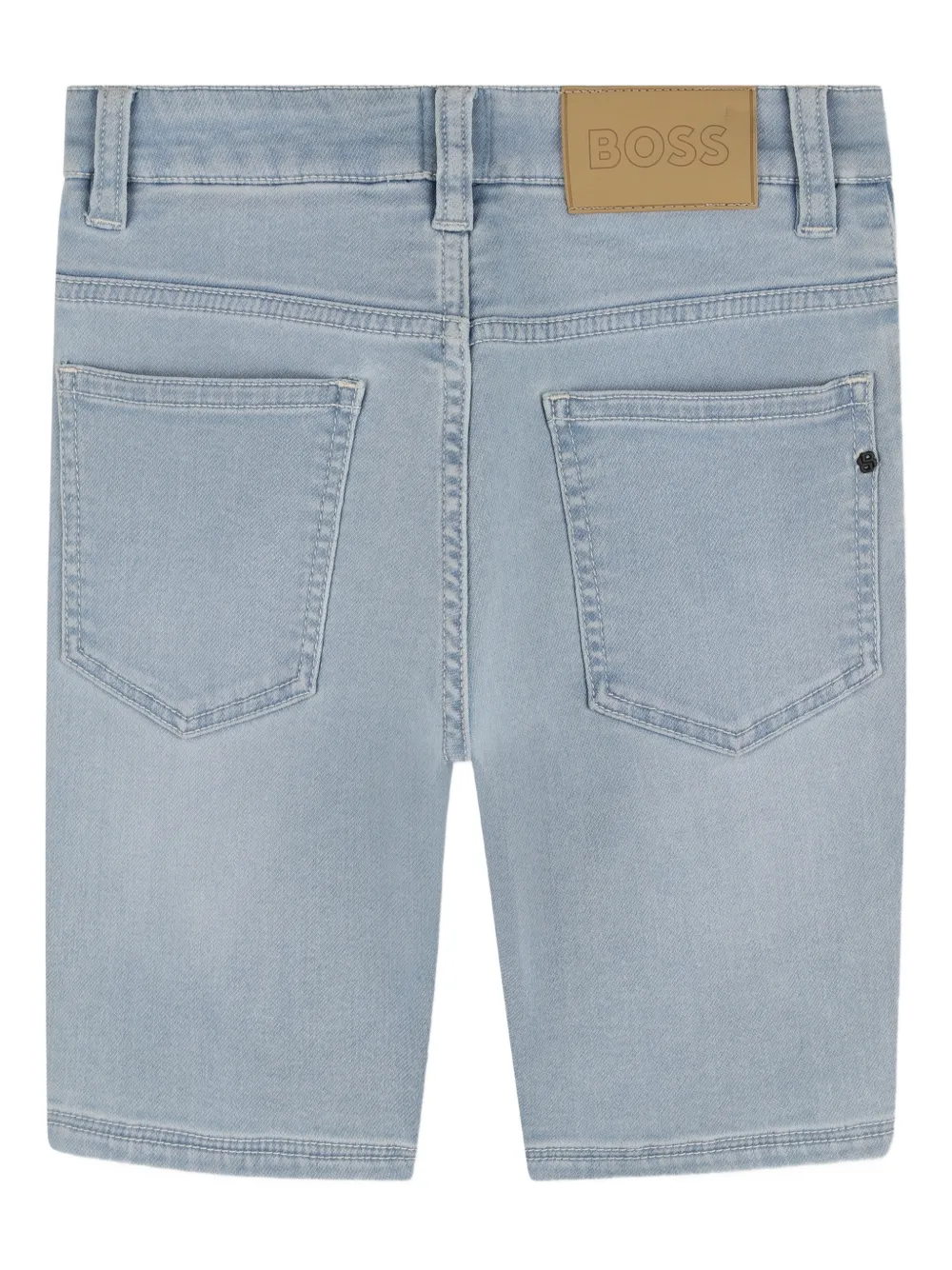 BOSS Kidswear Spijkershorts Blauw