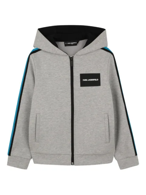 Karl Lagerfeld Kids hoodie con cierre