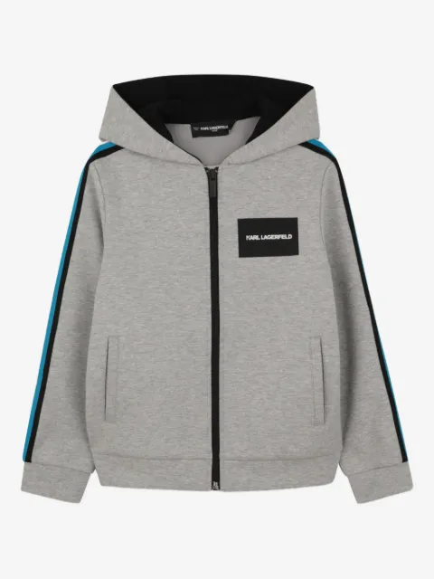 Karl Lagerfeld Kids hoodie con cierre